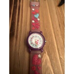 Jnew Girls Watch Hearts New Battery